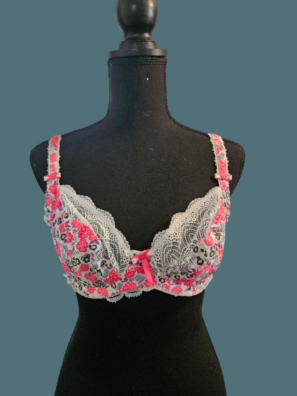 Freya Flourish Underwire Plunge Bra Size 32DD- Blossom